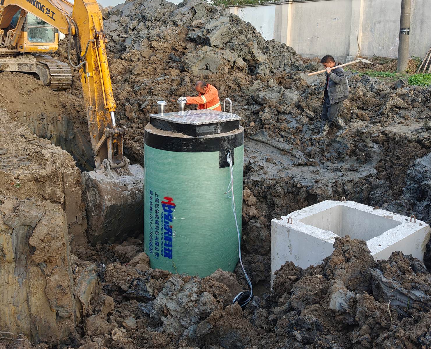 玻璃钢一体化预制泵站性能特点大全